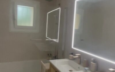 Rénovation de salle de bain dans une maison à Toulouse